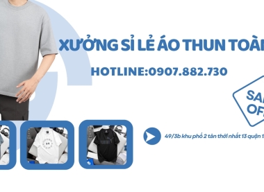 Xưởng May Áo Thun Giá Rẻ Nhất TP.HCM – Chất Lượng Cao, Giá Tận Gốc