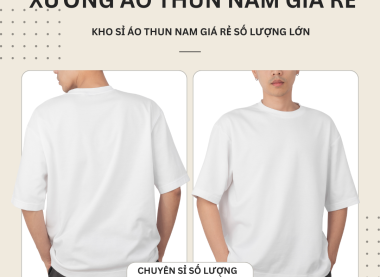 NHẬN SỈ ÁO THUN NAM SỐ LƯỢNG LỚN – GIÁ XƯỞNG – HÀNG SẴN KHO