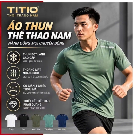 Áo Thun mẫu thể thao mẫu mới 2026 