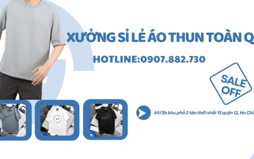 Xưởng May Áo Thun Giá Rẻ Nhất TP.HCM – Chất Lượng Cao, Giá Tận Gốc