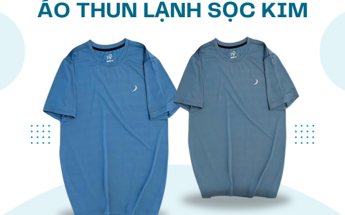 ÁO THUN LẠNH SỌC LỖ KIM – MẪU MỚI ĐANG CÓ SẴN TẠI XƯỞNG